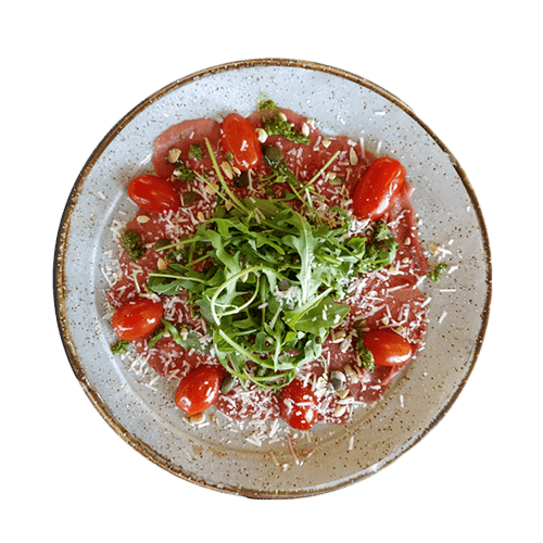 Carpaccio salade