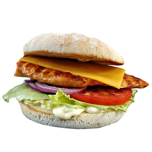 Chicken cheese burger