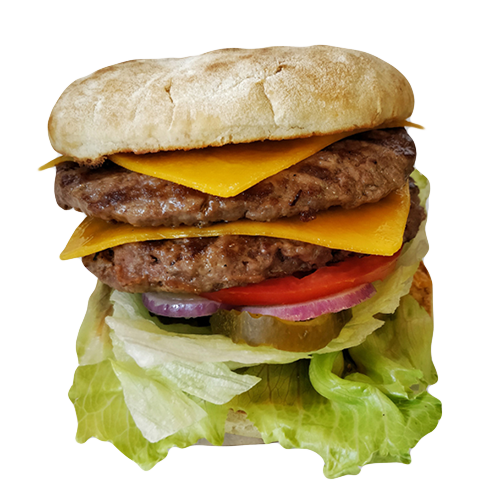 Double cheeseburger