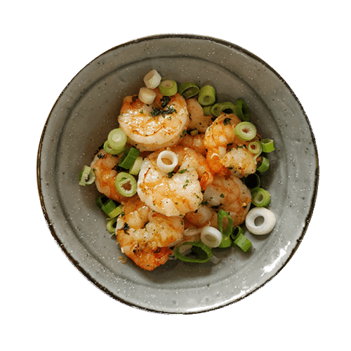 Grilled gamba's