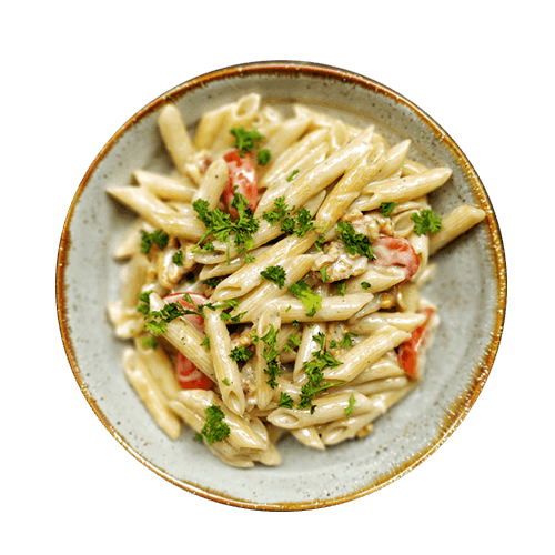 Pasta triple cheese