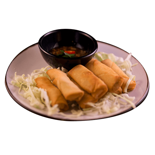 Mini vegetarian spring rolls