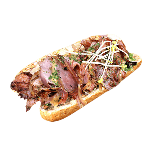 Baguette warme beenham