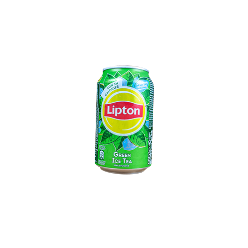 Blikje ice tea green