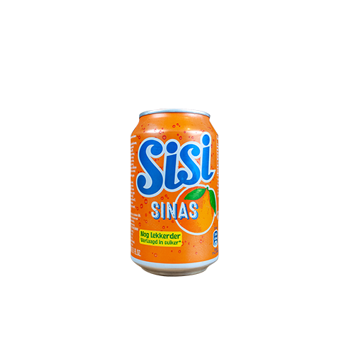 Blikje Sisi orange