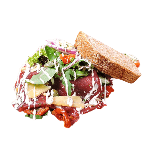 Baguette carpaccio