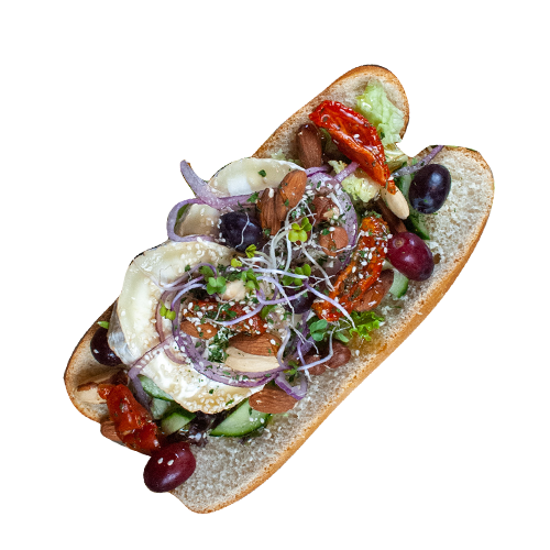 Broodje warme geitenkaas