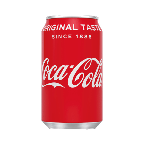 Blikje Coca-Cola
