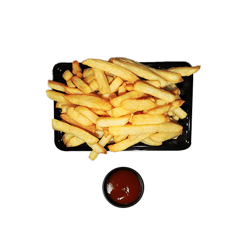 Friet groot ketchup