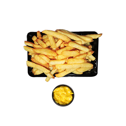 Friet groot piccalilly