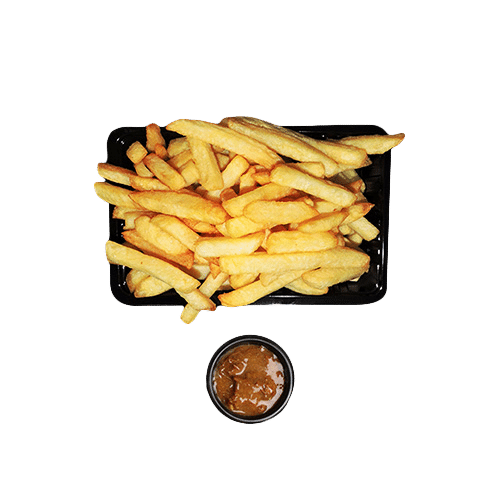 Friet groot stoofvlees