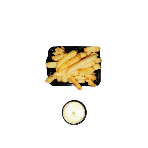 Friet klein belse mayonaise