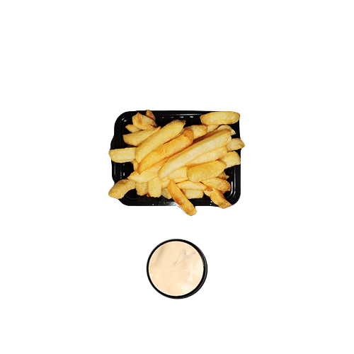 Friet klein champignonsaus