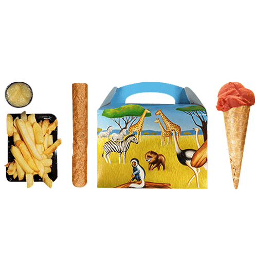 Kindermenu frikadel