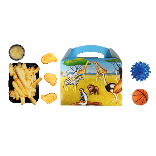 Kindermenu kipnuggets