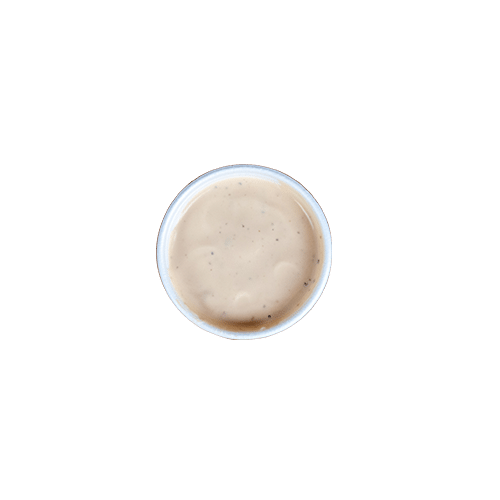 Kleine beker pepersaus