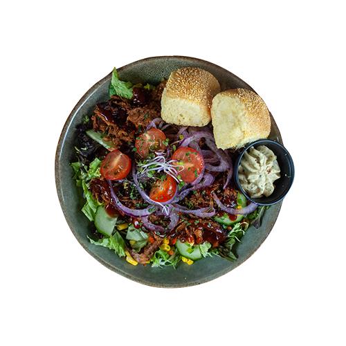 Salade pulled pork