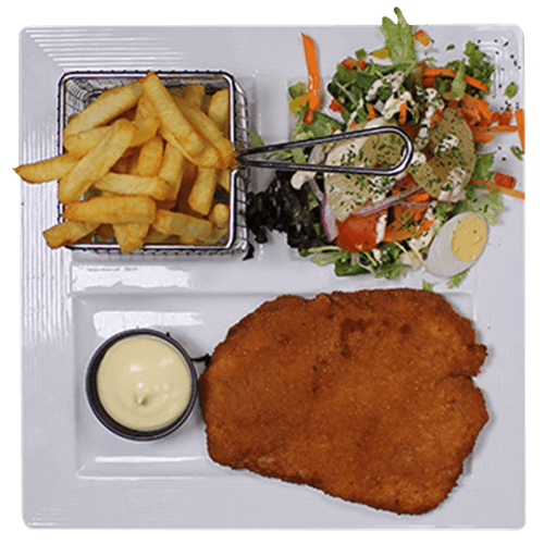 Schnitzel menu