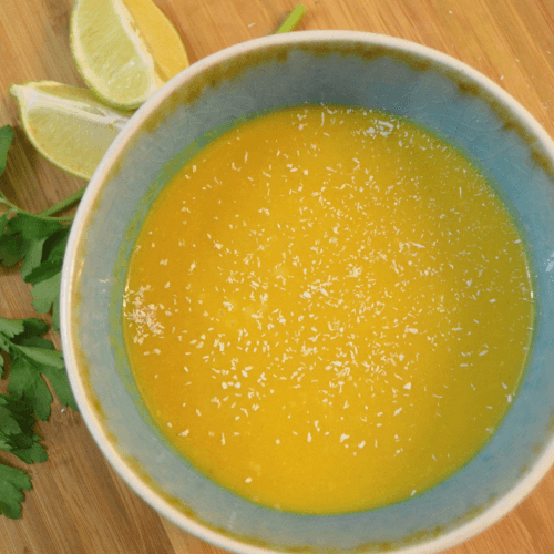Oriental pumpkin soup