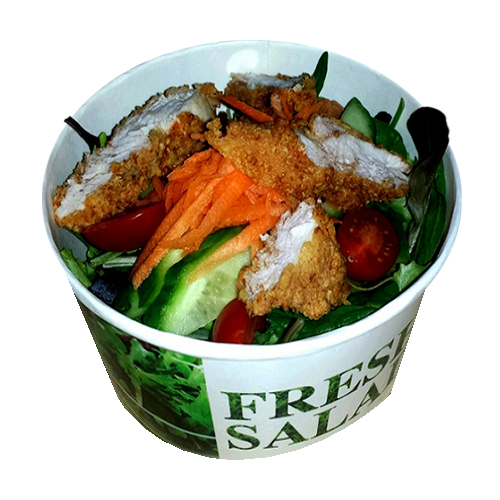 Salade fried chicken