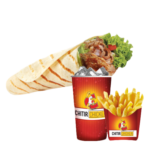 Original chicken kebab dürüm menu