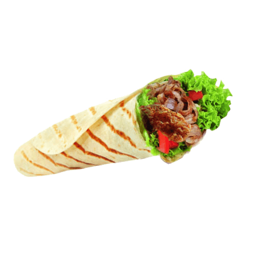 Combo chicken kebab dürüm