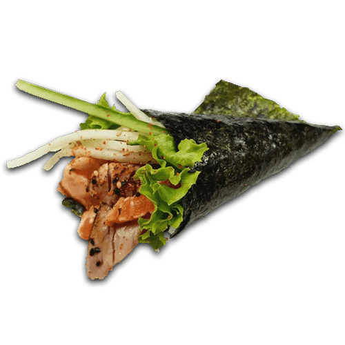 Flamed duo temaki