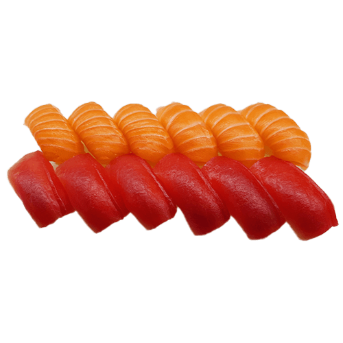 Nigiri menu zalm en tonijn