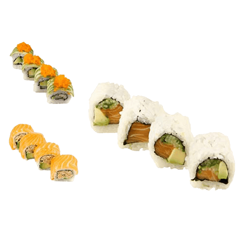 Salmon roll 4 stuks