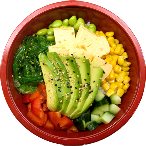 Veggie poke bowl