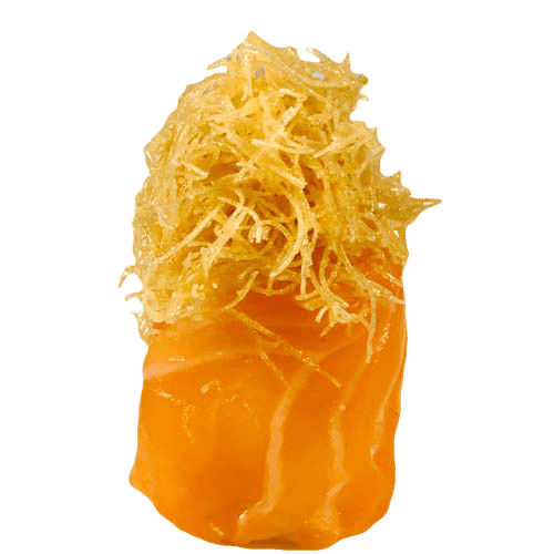 Zalm truffel crunch nigiri