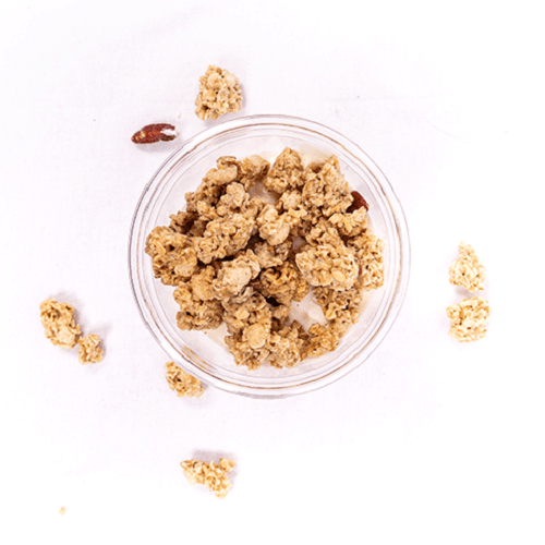Yogurt with four nut muesli