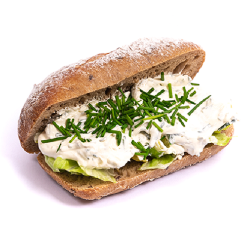 Ciabatta cream cheese