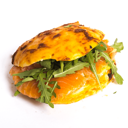 Focaccia smoked salmon