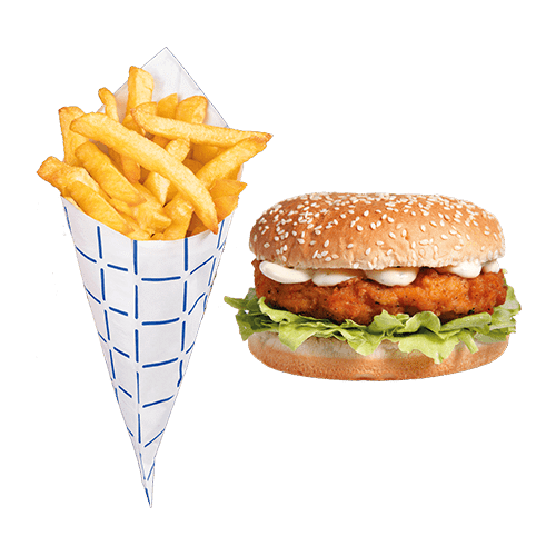 Kipburger menu