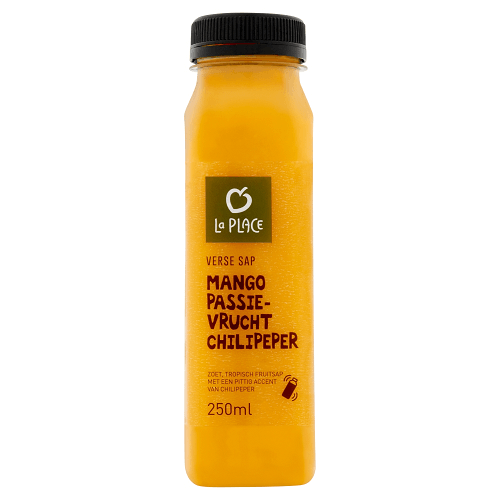 La Place fresh juice mango, passionfruit and chilipepper