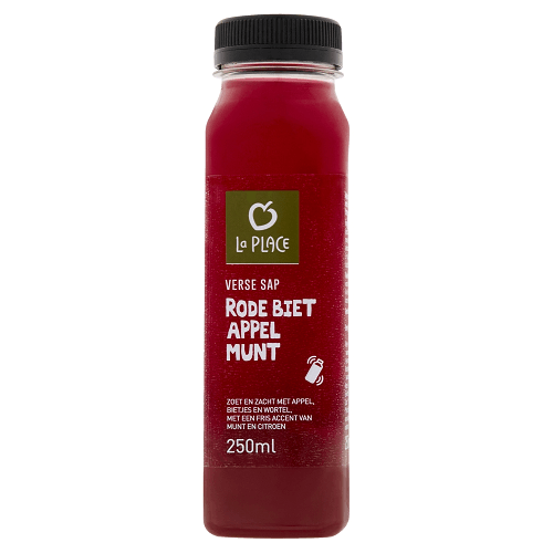 La Place fresh juice red beets, apple and mint
