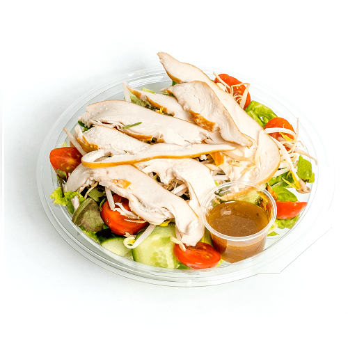 Chicken salad with beansprouts