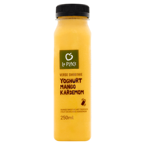 La Place fresh smoothie yogurt, mango and cardamom. 250 ml
