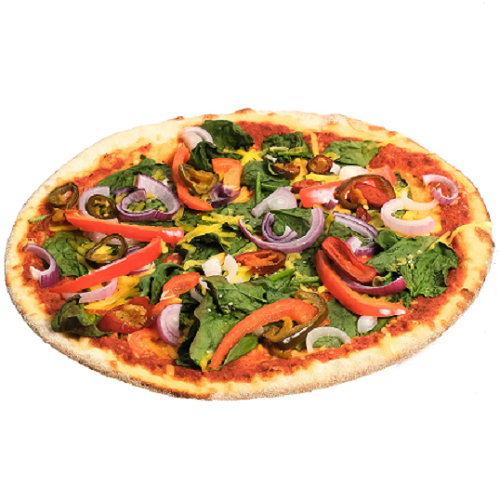 Pizza spicy vegan