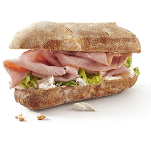 Ciabatta ham of the bone