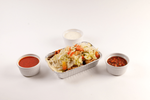 Kapsalon large with chicken döner