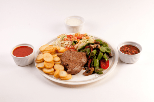 Beef steak dish