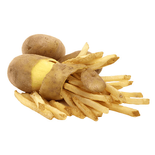 Friet met schil