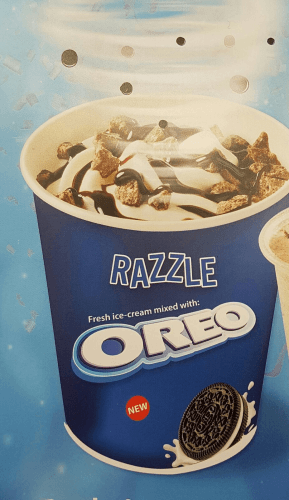 Oreo razzle softijs