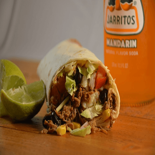 Smokey barbacoa burrito