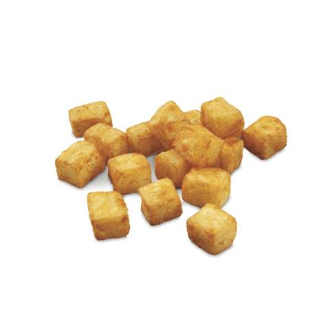 Potato cubes