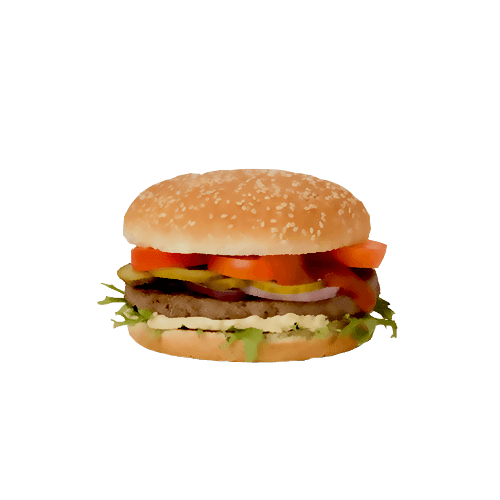 Real hamburger