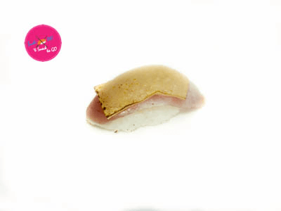Flamberen tonijn nigiri