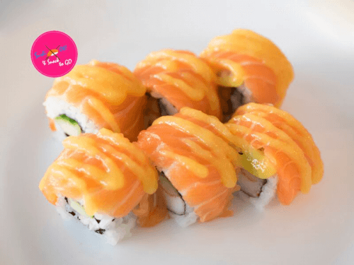Sake mango maki
